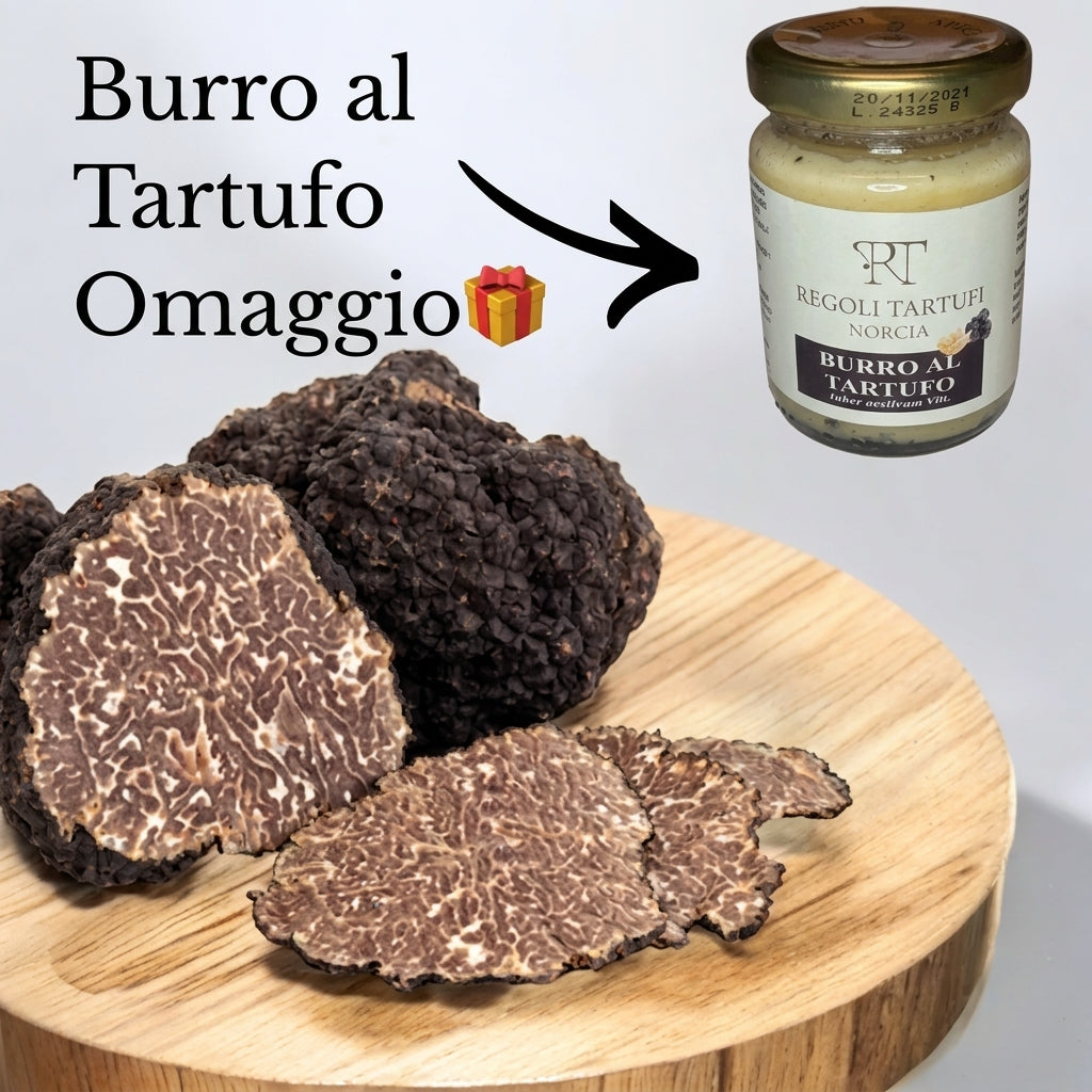 Tartufo Nero Uncinato di Norcia  Fresco + Burro Omaggio