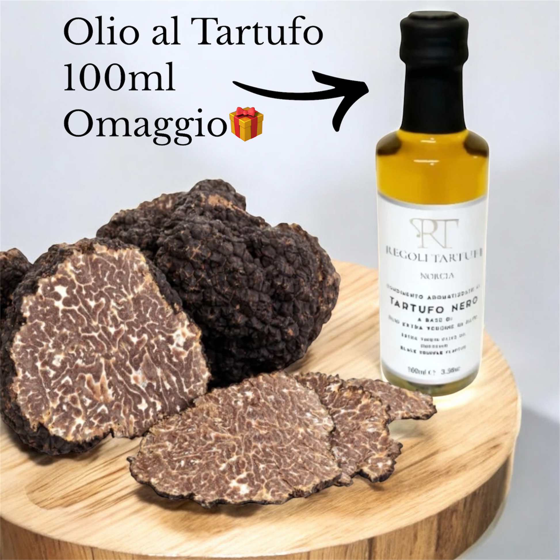 Tartufo Nero Uncinato di Norcia  Fresco + Olio Omaggio